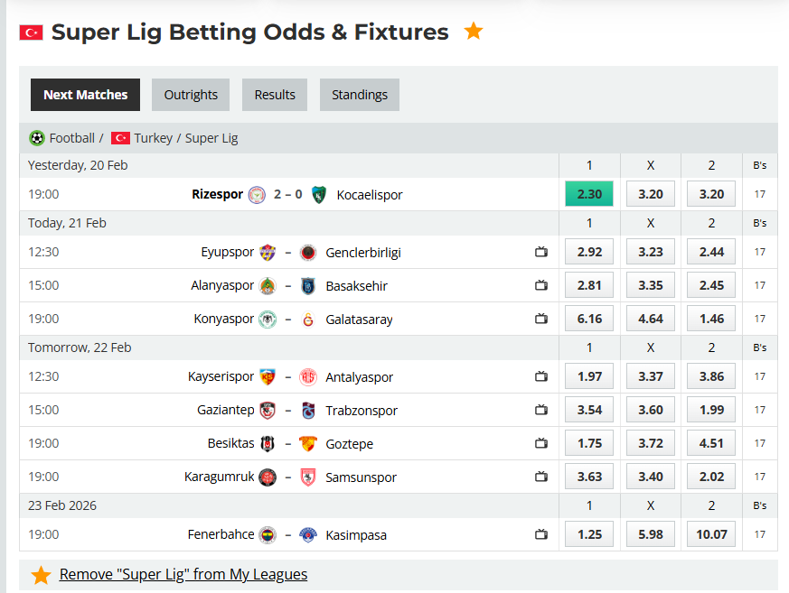 Comprehensive Mathematical Audit and Risk Assessment Report: Turkish Süper Lig Round 23 (Season 2025-2026)