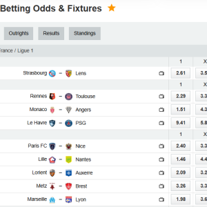Statistical Analysis Report: Ligue 1 Round 24 (Season 2025-2026)