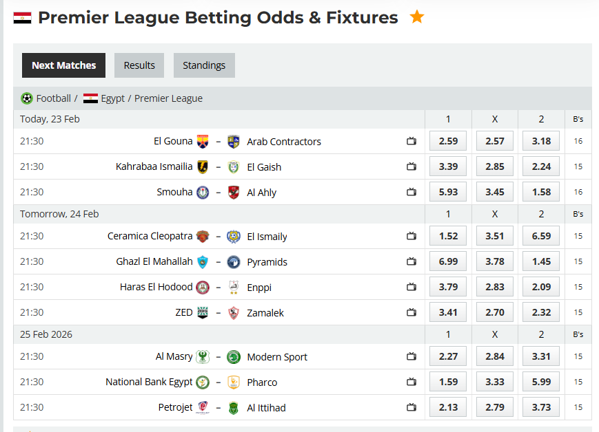 Mathematical Analysis and Predictive Modeling Report: Egypt Premier League Round 19 (2025-2026)