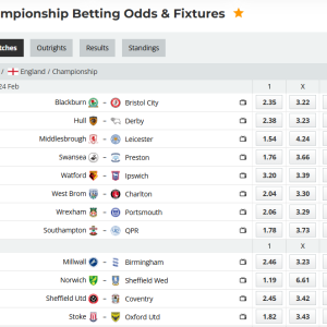 Quantitative and Mathematical Analysis of the EFL Championship Round 34: A Predictive Report by Cara
